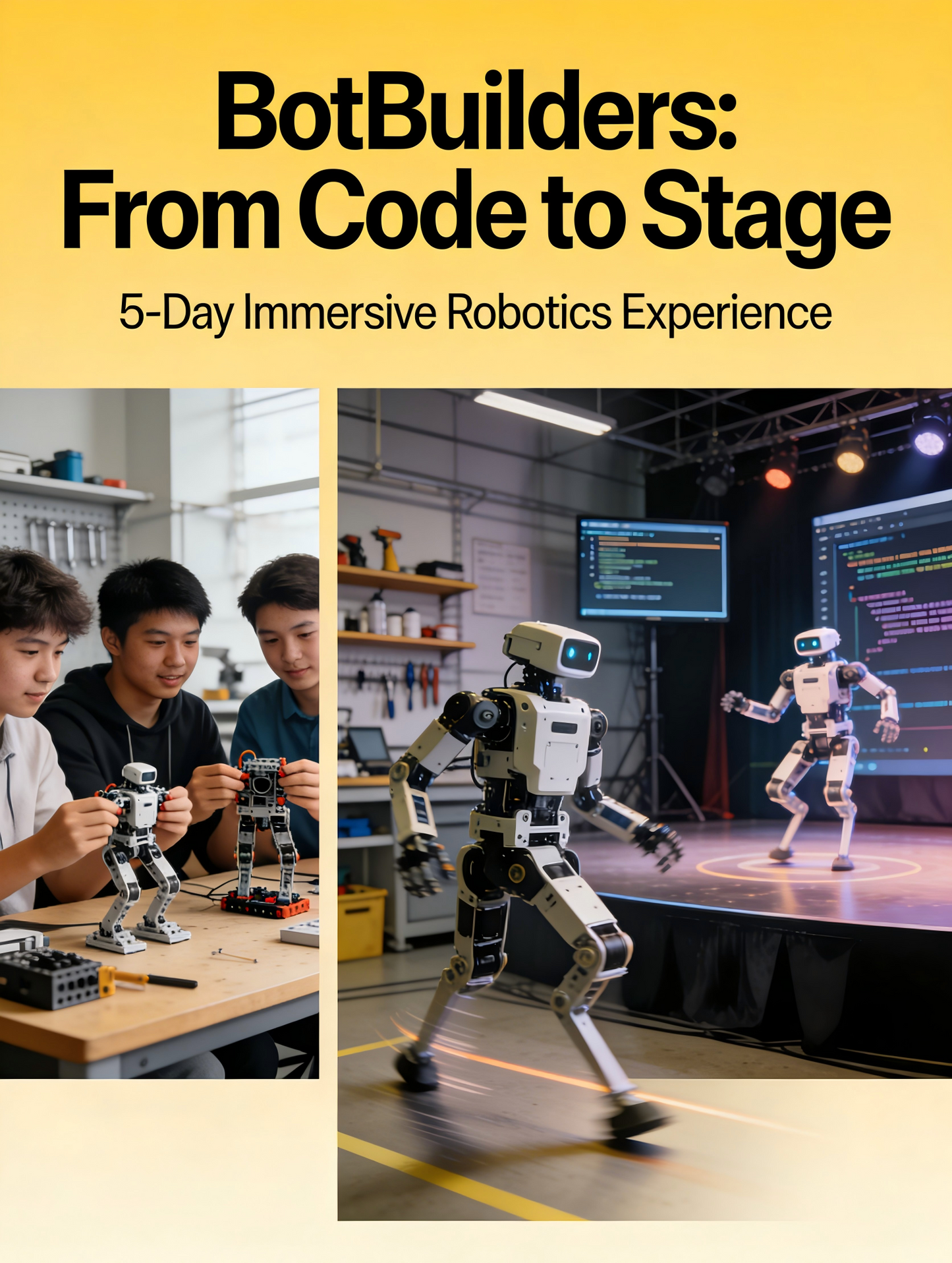 BotBuilders: From Code to Stage (Day Camp)