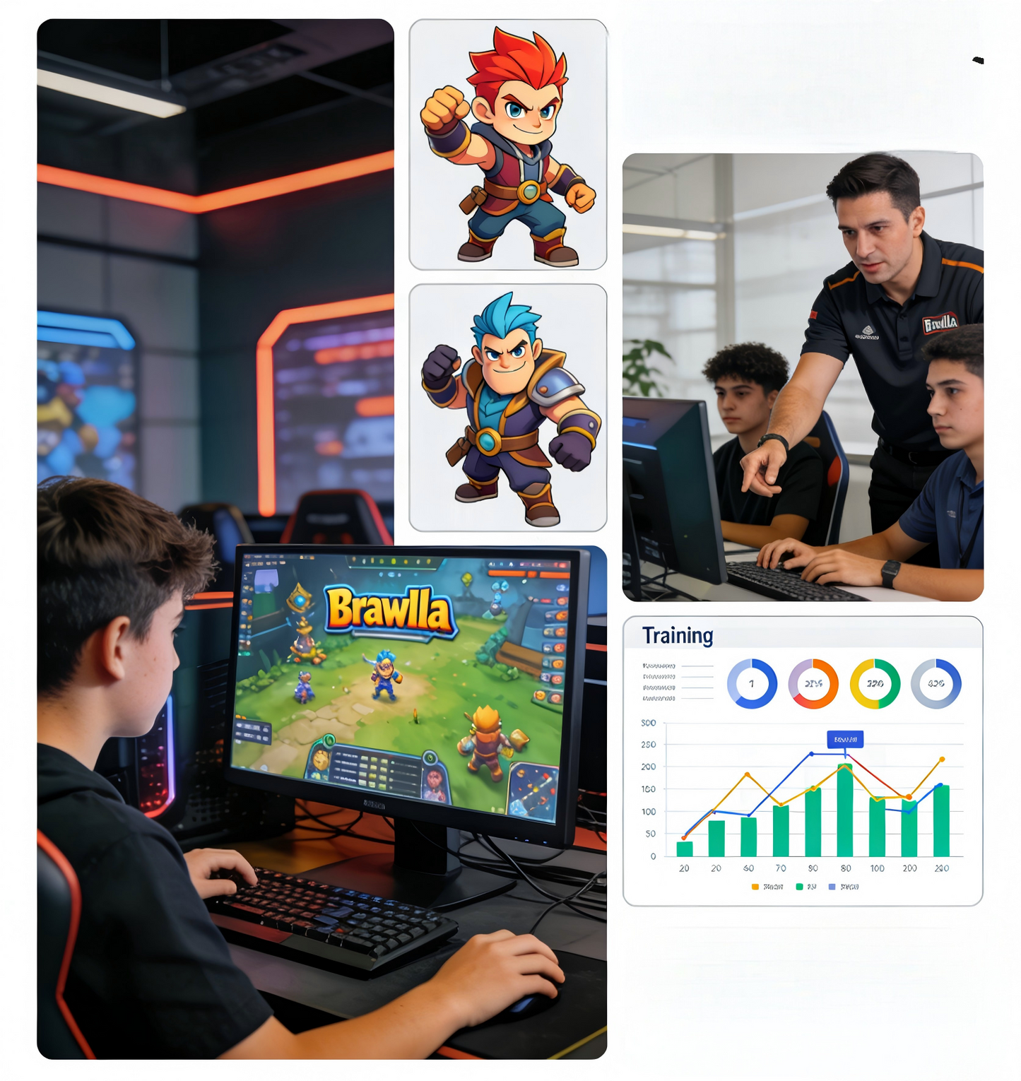 Brawlhalla 职业电竞训练营(日营)