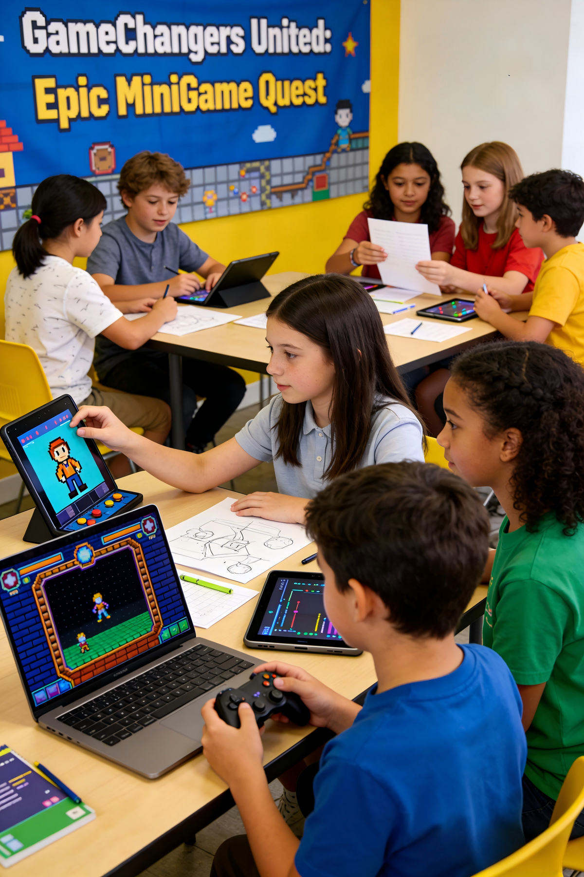 GameChangers United: Epic Mini-Game Quest (Day Camp) – AISL Outdoor