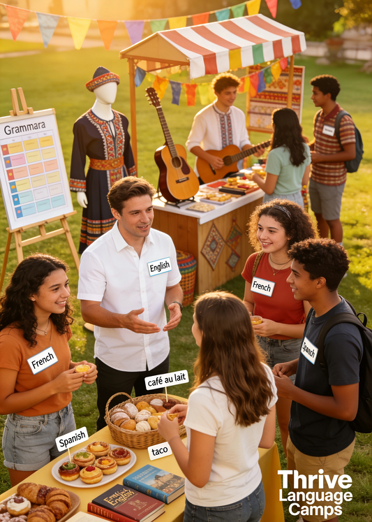 Thrive Language Camp – English | Spanish (Residential & Day Camp)